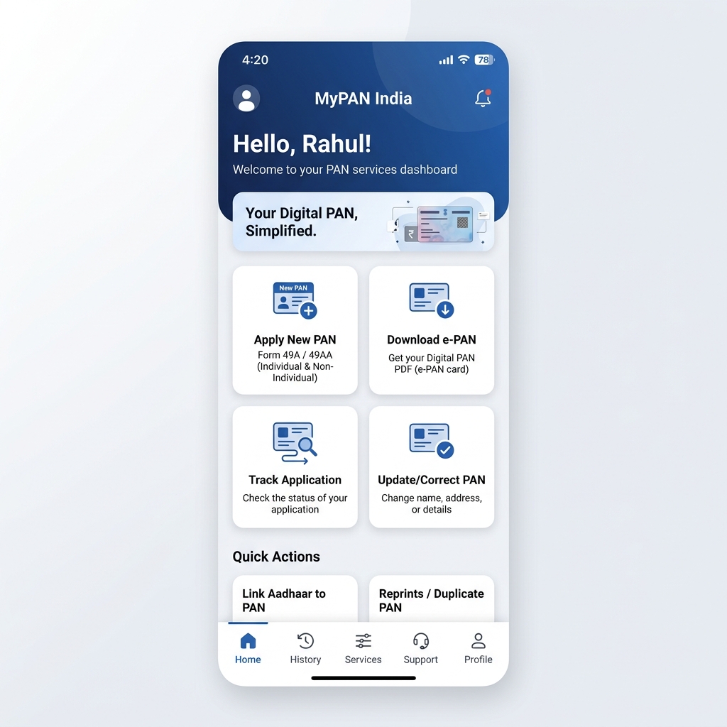 PanFind App Mockup